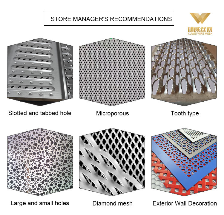 Ss 304 Designer Perforated Metal Sheet Corrosion Resistance