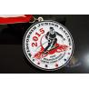Buy cheap Red / White / Blue Ribbon Custom Sports Medals For Skating , Skiing Events from wholesalers