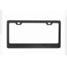 Buy cheap Automotive Carbon Fiber Products 3K Twill Carbon Fiber Car License Plate Frame US Standard from wholesalers