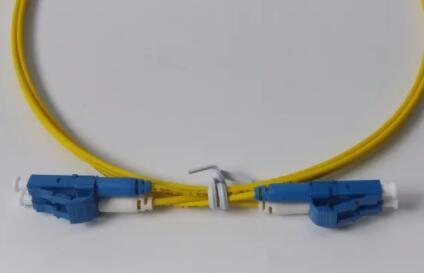Buy cheap Yellow SC LC Fiber Optic Patch Cord Short Boot ROUND DX from wholesalers