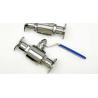 Buy cheap S/S 304 /316 Manual Tri Clamp Ball Valve , SS304 Two Way Stainless Steel Ball Valve from wholesalers
