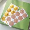 Buy cheap Rose Gold Round Self Adhesive Labels Round Logo Waterproof from wholesalers