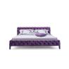 Buy cheap Crushed Velvet Modern Upholstered Bed King Size Wooden Frame 228 * 200 * 90cm from wholesalers