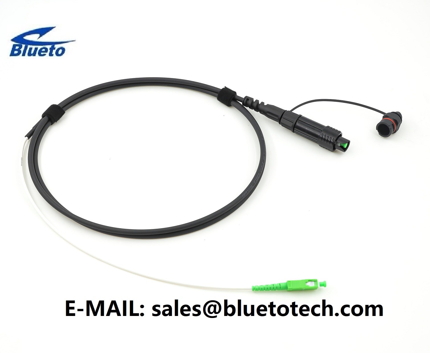 Corning SC/APC To SC/APC Fiber Optic Patch Cable For Corning H Optitap Connector