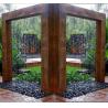 Buy cheap Modern Weathering Steel Corten Steel Wall Water Feature ISO9001 from wholesalers