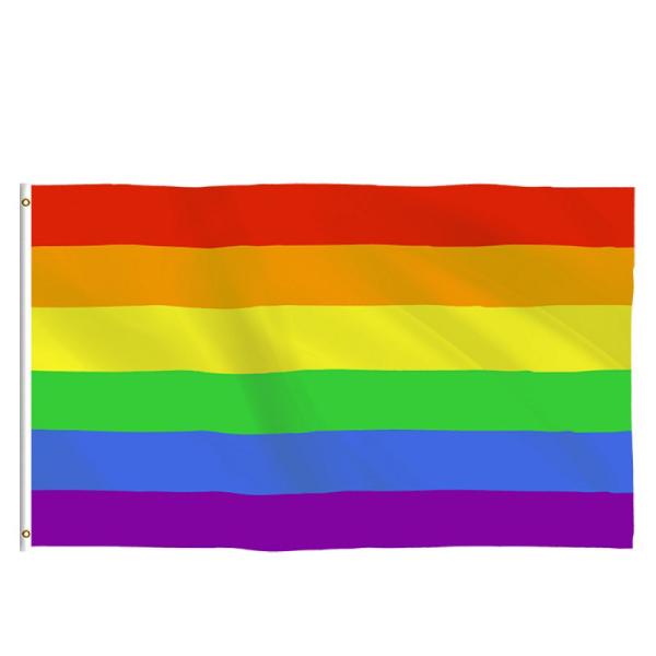 Buy cheap Gay Pride 3x5 Rainbow Flag Super Polyester Fabric For Outdoor Activities from wholesalers