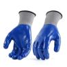 Buy cheap OEM Fully Dipped Nitrile Gloves Polyester Nylon 25cm 26cm Water Resistant Work Gloves from wholesalers