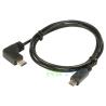 Buy cheap USB 3.1 Type C Male 90 Degree to Micro USB 2.0 5Pin Male Data Cable from wholesalers