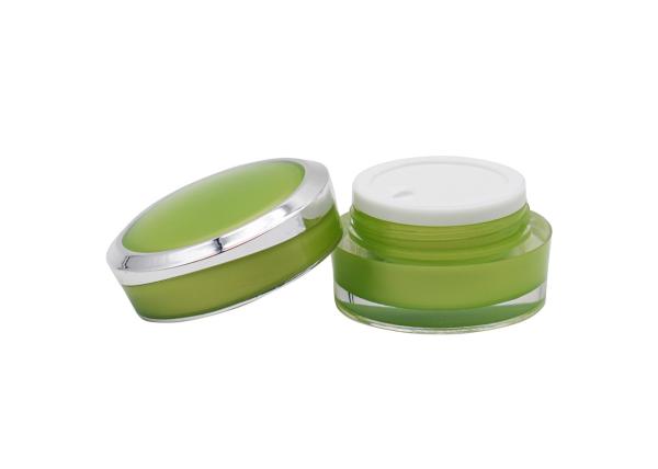 Buy cheap Cylinder Cosmetic Cream Jar 50g Plastic Cream Container from wholesalers