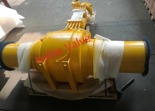 Buy cheap API 6D Fully Welded Ball Valve Carbon Steel Stainless Steel Material from wholesalers