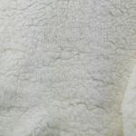 Cozy 100% Polyester Sherpa Fur Fabric for Jacket Lining or Baby Garments Free