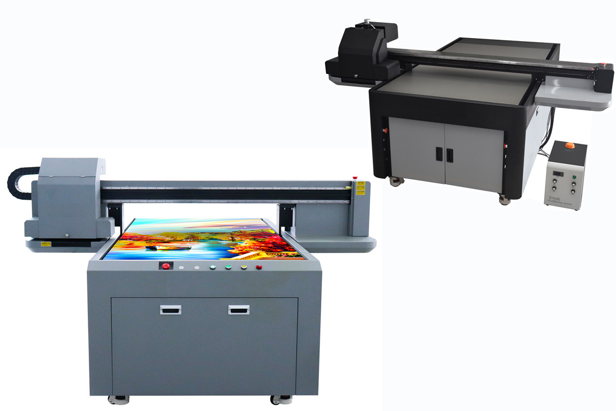 2 G5i Print Heads Uv Printer Flatbed Label Print Printer For Rigid And Flexible Materials