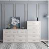 Buy cheap E1 Grade Solid Wood Side Table Cabinet 15mm / 18mm / 20mm Top Thickness from wholesalers