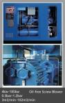 30KW Energy Saving Rotary Screw Blower / Positive Displacement Blower 15-25m³