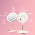 Led Lighted Cosmetic 10x Magnifying Mirror For Makeup Vanity
