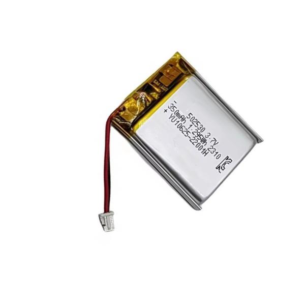 KC CE Approved 3.7V Li Poly Rechargeable Battery 502530 3.7V 350mah 1.295wh