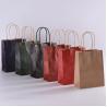 Buy cheap Customized Size Coloured Kraft Paper Bags , Brown Paper Gift Bags Eco - Friendly from wholesalers