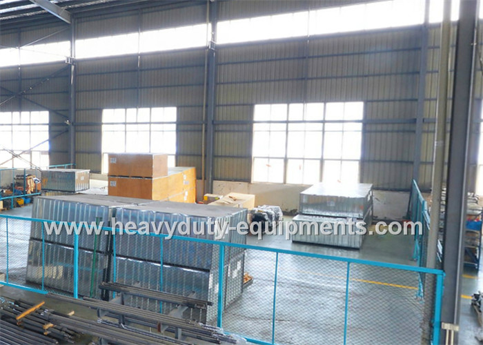 Air Over Oil Brakes Industrial Forklift Truck 2230mm Wheelbase 6000Kg Rated Loading