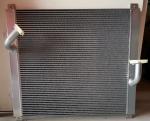 Plate Fin Aluminum Hydraulic Oil Radiator Assembly For Komatsu PC200-5