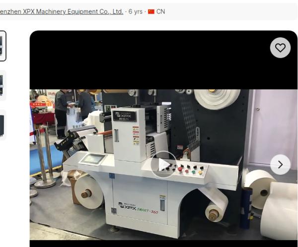 Buy cheap Powerful Automatic Rotary Die Cutter Machine With Max Speed 300p/Min from wholesalers