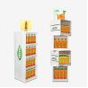 Buy cheap Stackable Free Standing Display Rack Supermarket Beverage Juice Display Stand from wholesalers