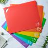 Buy cheap 4 Set Houseware Plastic Products Flexible Cutting Board Mats With Food Icons from wholesalers