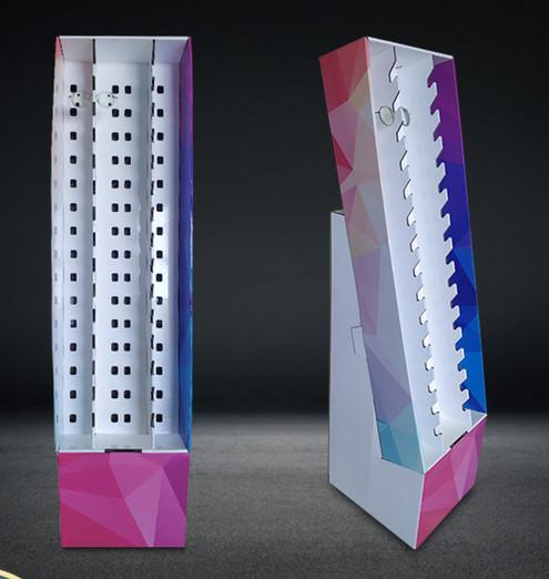 Buy cheap PMS Cardboard Shelf Display Point Of Purchase Spot UV from wholesalers