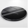 Buy cheap Ultra Slim Mirror Tempered glass Fast Charging Portable wireless Charger Black/white 5W/7.5W/10W from wholesalers