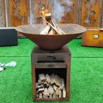 Wood / Charcoal Fuel Portable BBQ Grill Charcoal For Easy Maintenance