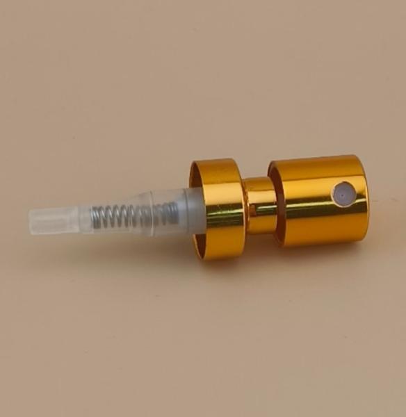 Buy cheap Yellow Alum Button Fine Crimp Sprayer Big Housing K402-1 for Perfume from wholesalers