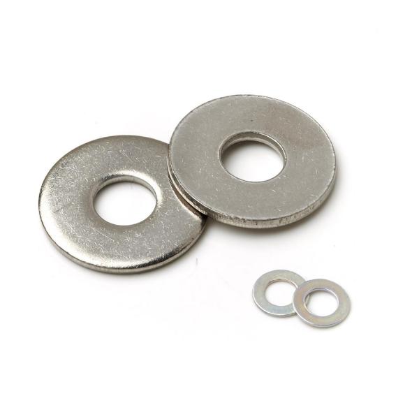 Buy cheap DIN125 Customized Sizes For General Industries High-Quality Stainless Steel 304/316 Metal Flat Washers from wholesalers