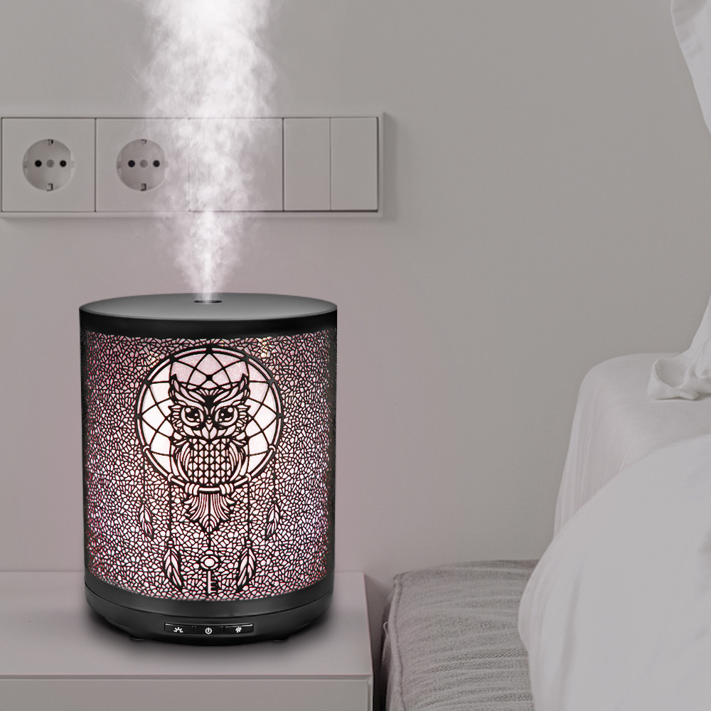 Home 30m3 25ml/H 260ml Ultrasonic Metal Aroma Diffuser