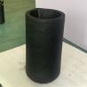 Buy cheap Black Cylindrical Melting Gold Crucible Chemical / Heat Resistance 150kg Capacity from wholesalers