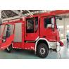 Buy cheap Gasoline Rear Mounted 100km/H 214kw Rescue Fire Truck from wholesalers