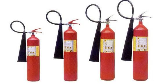 Buy cheap Hold Upright 3KG Carbon Dioxide Fire Extinguisher Red For Supermarkets from wholesalers