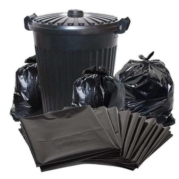 Buy cheap Other Household Products Heavy Duty Black HDPE Plastic Garbage Bags for Wheelie Bin from wholesalers