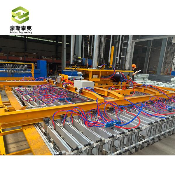 Easy Operation Fully Automatic Brick Plant Designed Frame Stacking Machine With Moving Frame Structure