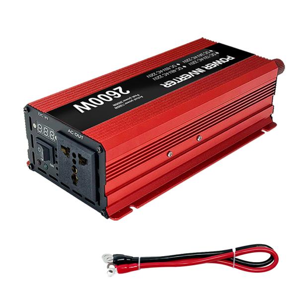 Buy cheap Single Output Type 800W 1000W 1300W 12V 24V 48V 60V DC to AC 110V 220V Car RV Power Pure Sine Wave from wholesalers