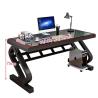 Buy cheap Customers Logo Office Home School Computer Desk with Tempered Glass from wholesalers