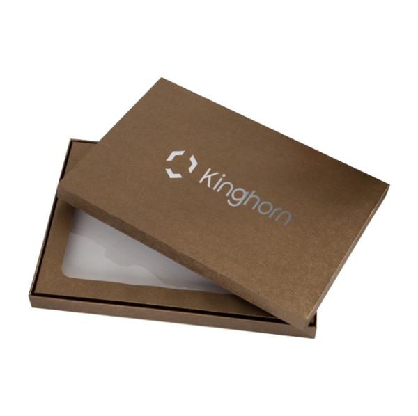 Buy cheap Recycled Paper Gift Boxes Shirt packaging box Brown aircraft box Printing logo from wholesalers
