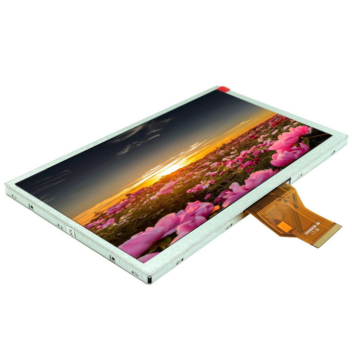 8 Inch 800x480 Sunlight Readable LCD Module Display 1000 cd/m2 RGB 24 Bit Interface