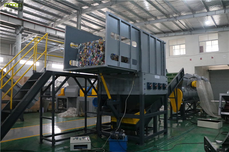 PET Cola Bottle Recycling Plastic Machinery 6000kg/H Bottle Conveyor Belt