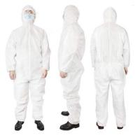 Buy cheap Hospital Disposable Surgical Gown Biohazard Antivirus Clothes FDA CE Approved product
