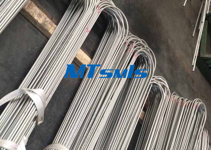 Heat Exchange Welding Stainless Pipe Tube ASTM A213 For Air Condenser