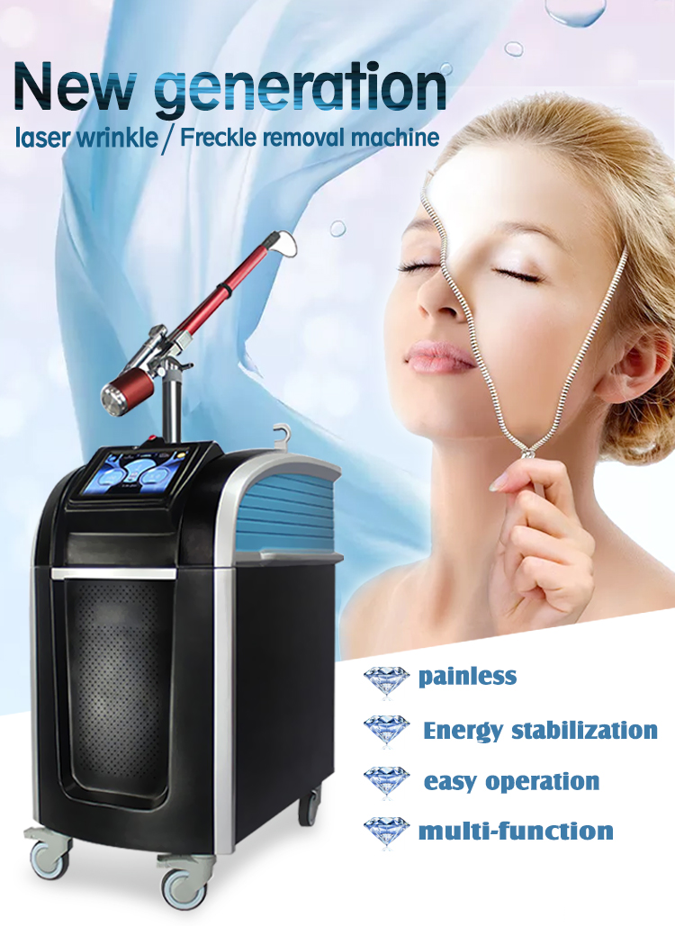 Professional Picosecond Laser Machine 755 1064nm Pico Laser Device For Pigment Tattoo Removal