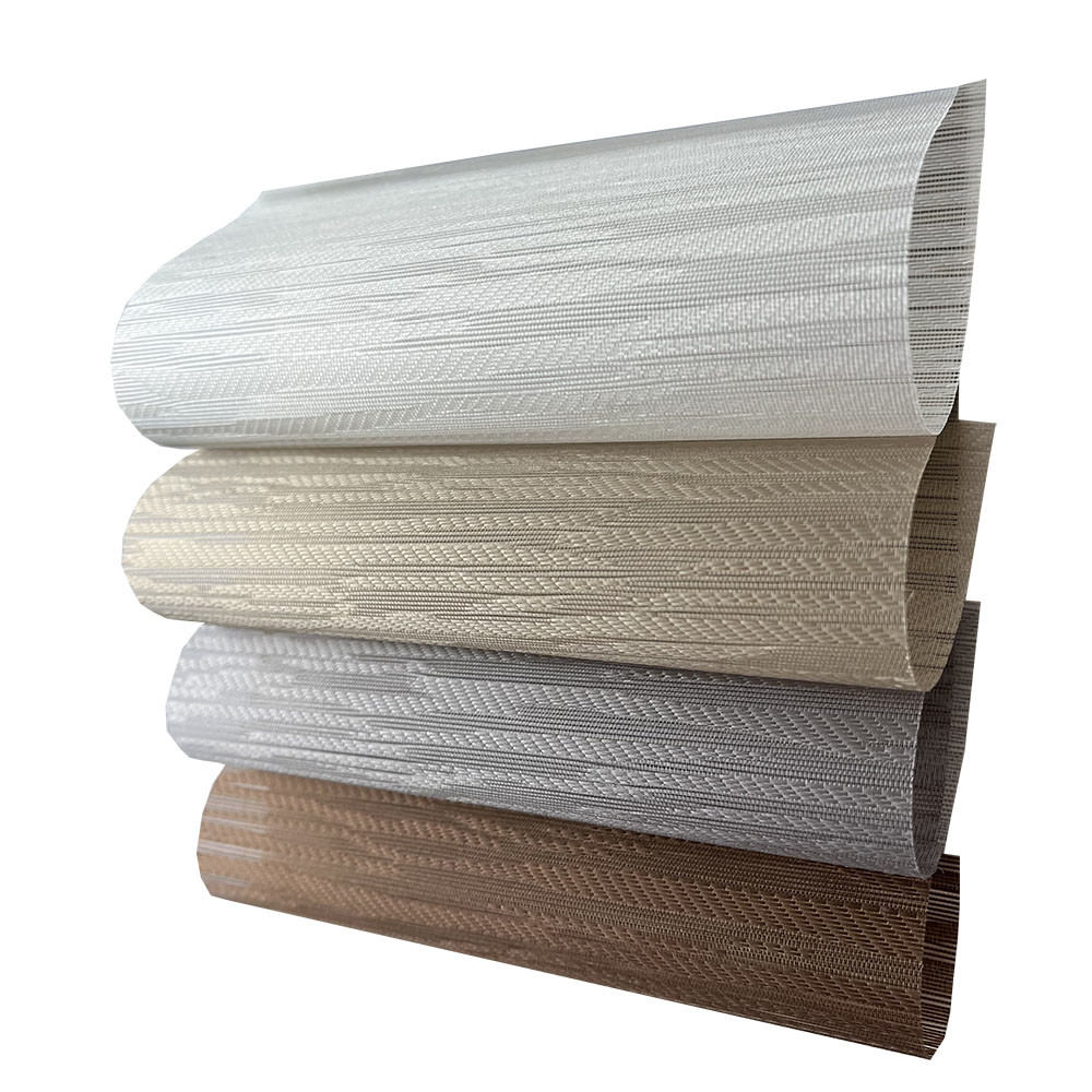 50% Semi Blackout Sheer Zebra Blinds Fabrics For Home Decor