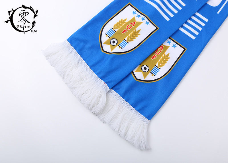 Multiple Color National Team Scarf Printed Football Thin Blanket