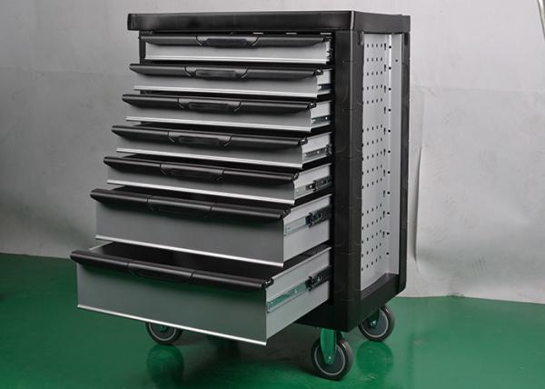 Buy cheap Gray 27 Inch Professional 7 Drawers Metal Rolling Tool Cabinet Color Customizable from wholesalers