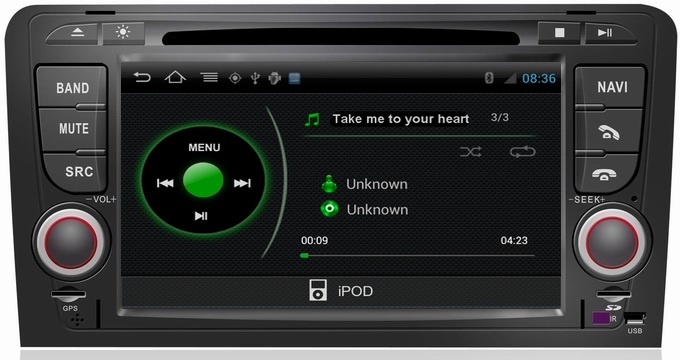 Ouchuangbo Android 4.0 S150 Platform Car DVD 3G Wifi Multimedia Kit Radio Player for Audi A3 2003-2011 OCB-049C