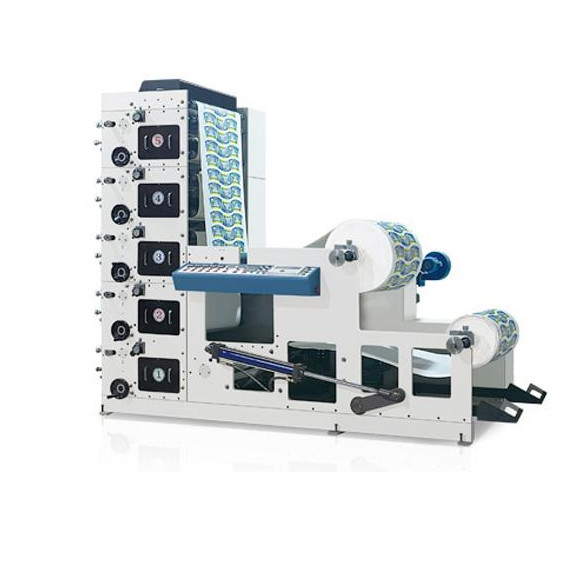 Flexo Printing Machine for Carton Boxes Printing 60m/min Print Speed